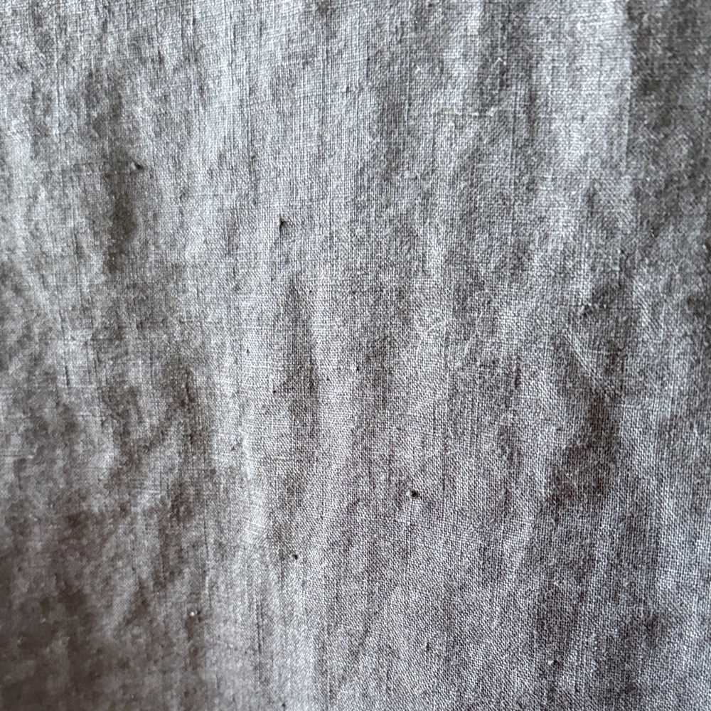 Black Oversized Linen Dress by Black Crane - Picture 4 of 7